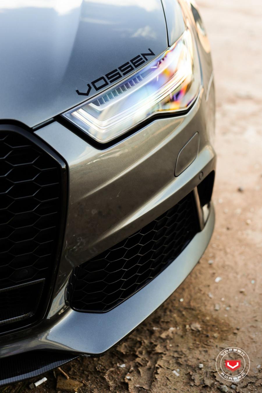 Детали экстерьера Audi RS6 Avant on Vossen Wheels (M-X5) 2019 года  (фото 17 из 23)